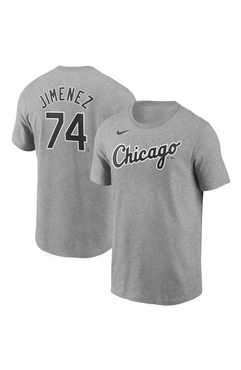 Nike Men's Nike  Heather Gray Chicago White Sox Name & Number T-Shirt, Main, color, Heather Gray