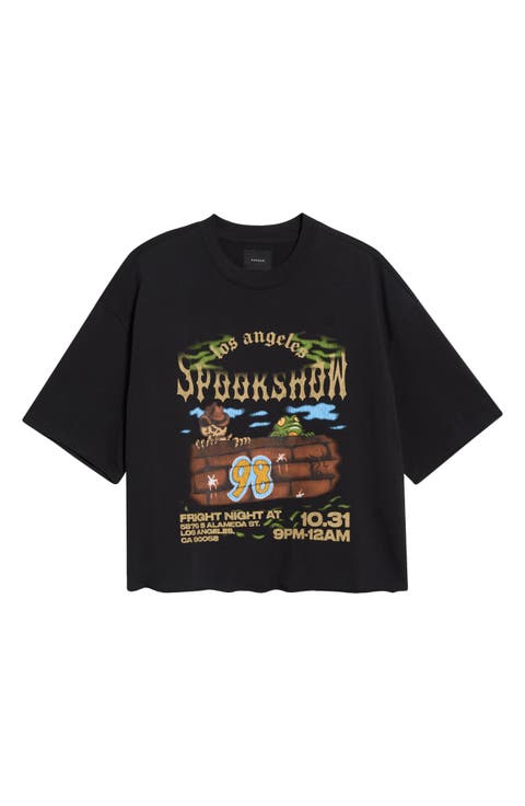 Spookshow Cutoff Graphic T-Shirt