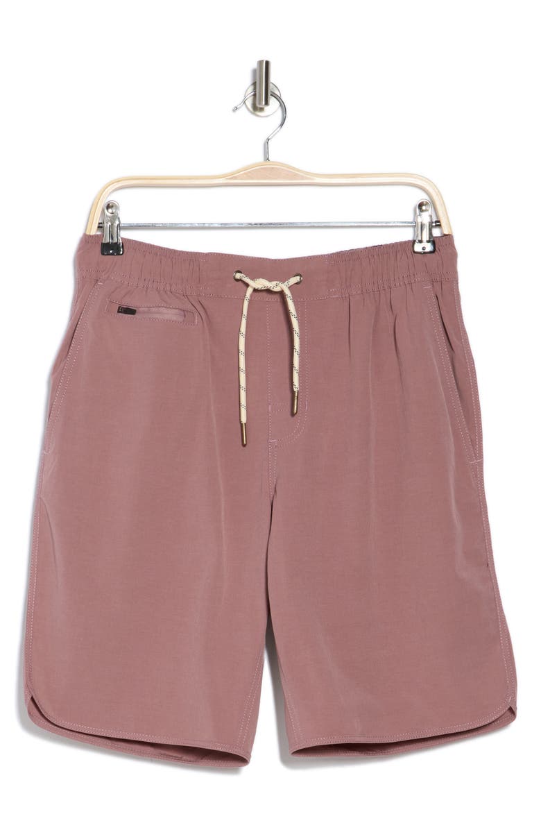 Vintage 1946 Heathered Drawstring Shorts, Alternate, color,