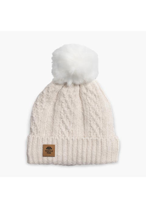 Lindsey Pom Beanie