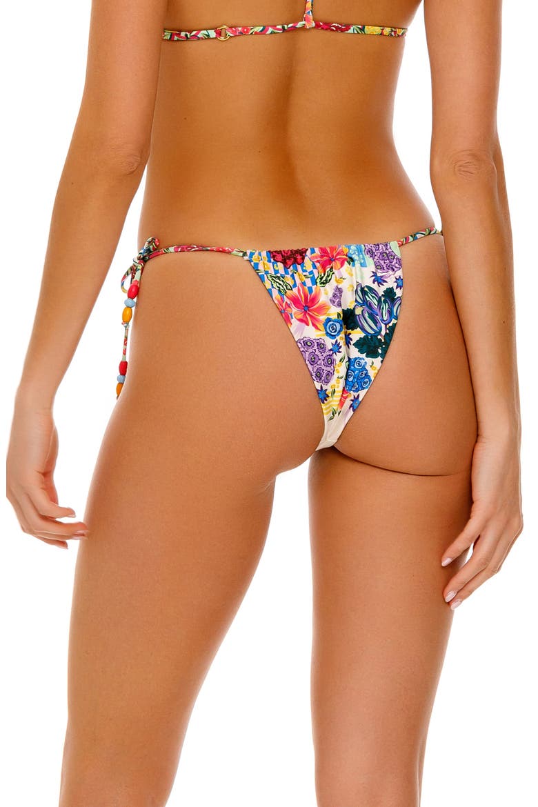 Alexis Citrus String Bikini Bottoms, Alternate, color, MULTICOLOR