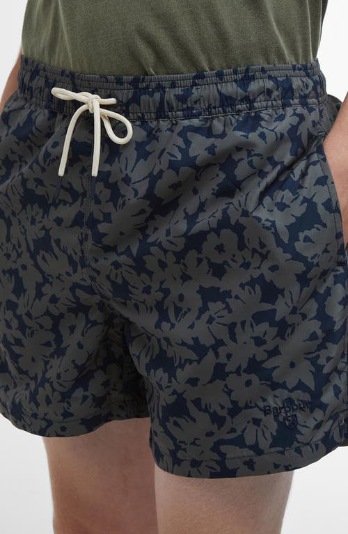 Barbour Sidmouth Swim Trunks In Navy Blue