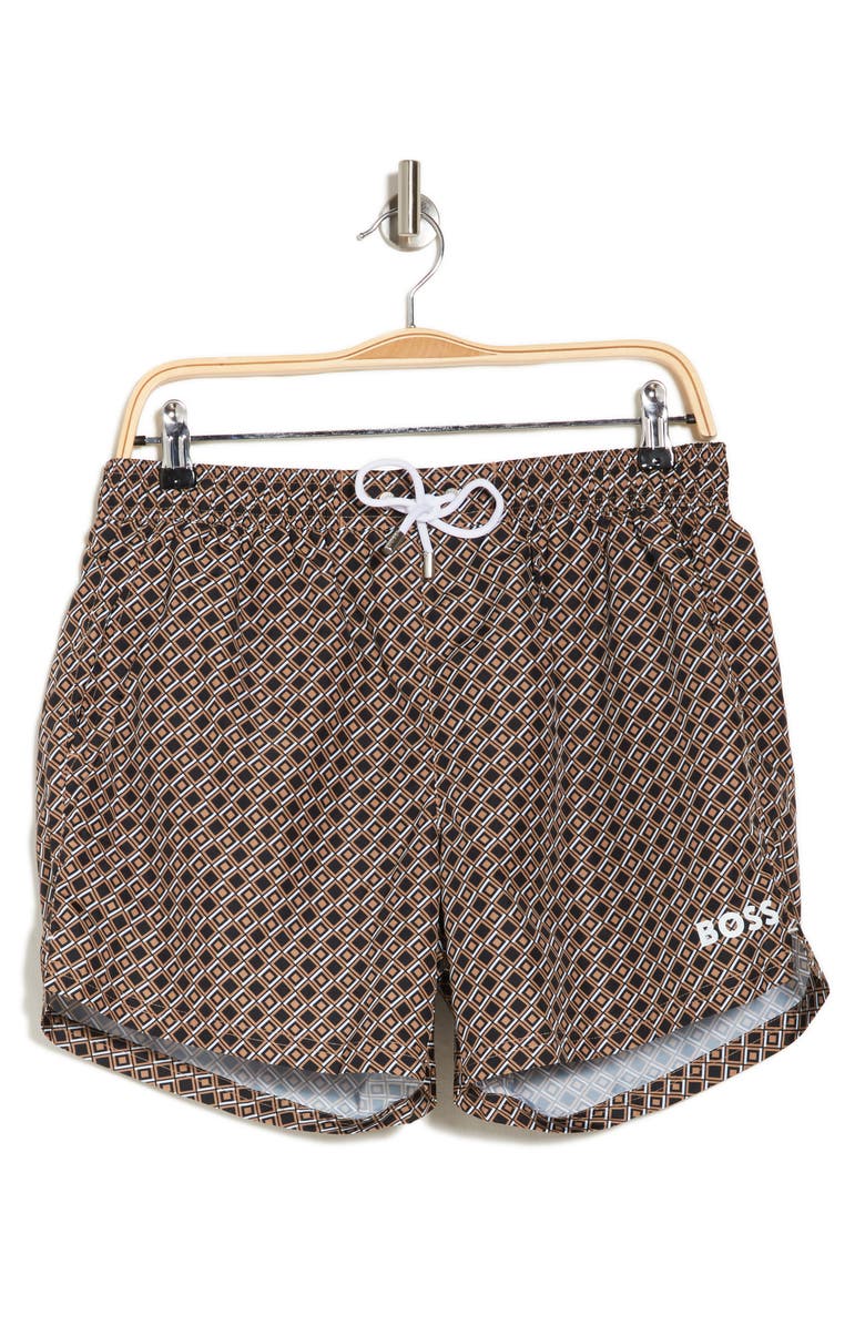 BOSS Como Swim Trunks, Alternate, color, 