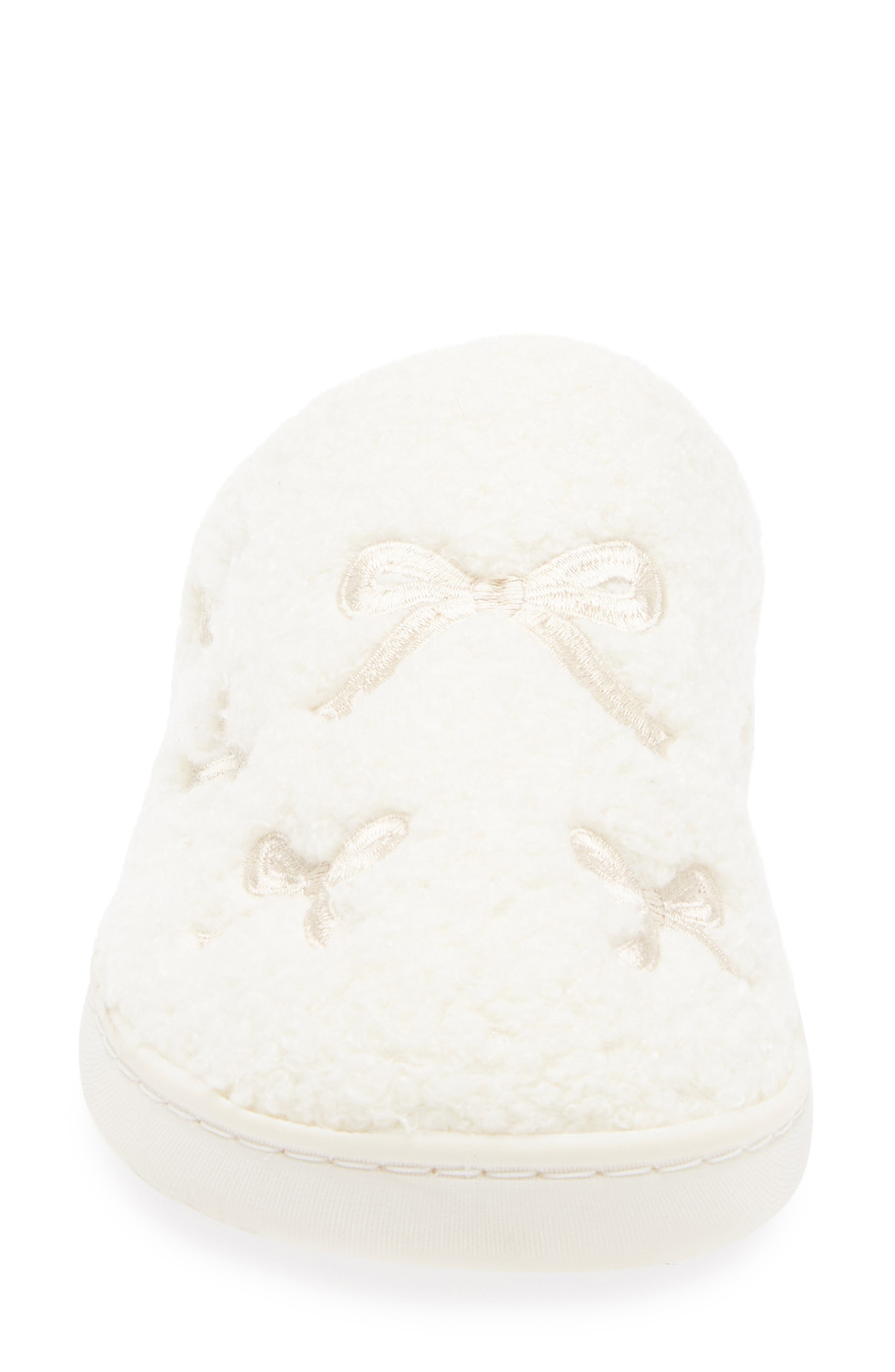 MIA Cozi Slipper, Alternate, color, Light Tan Multi Bow