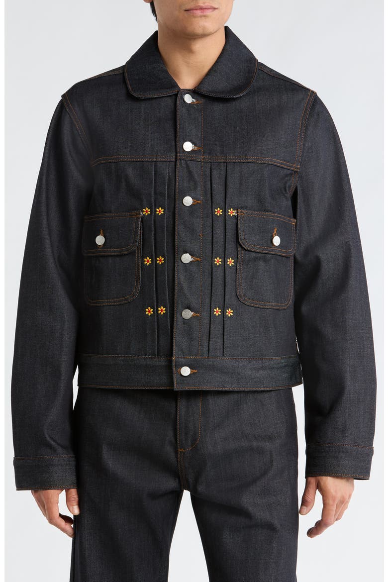 Growth Denim Jacket, Alternate, color, RAW DENIM