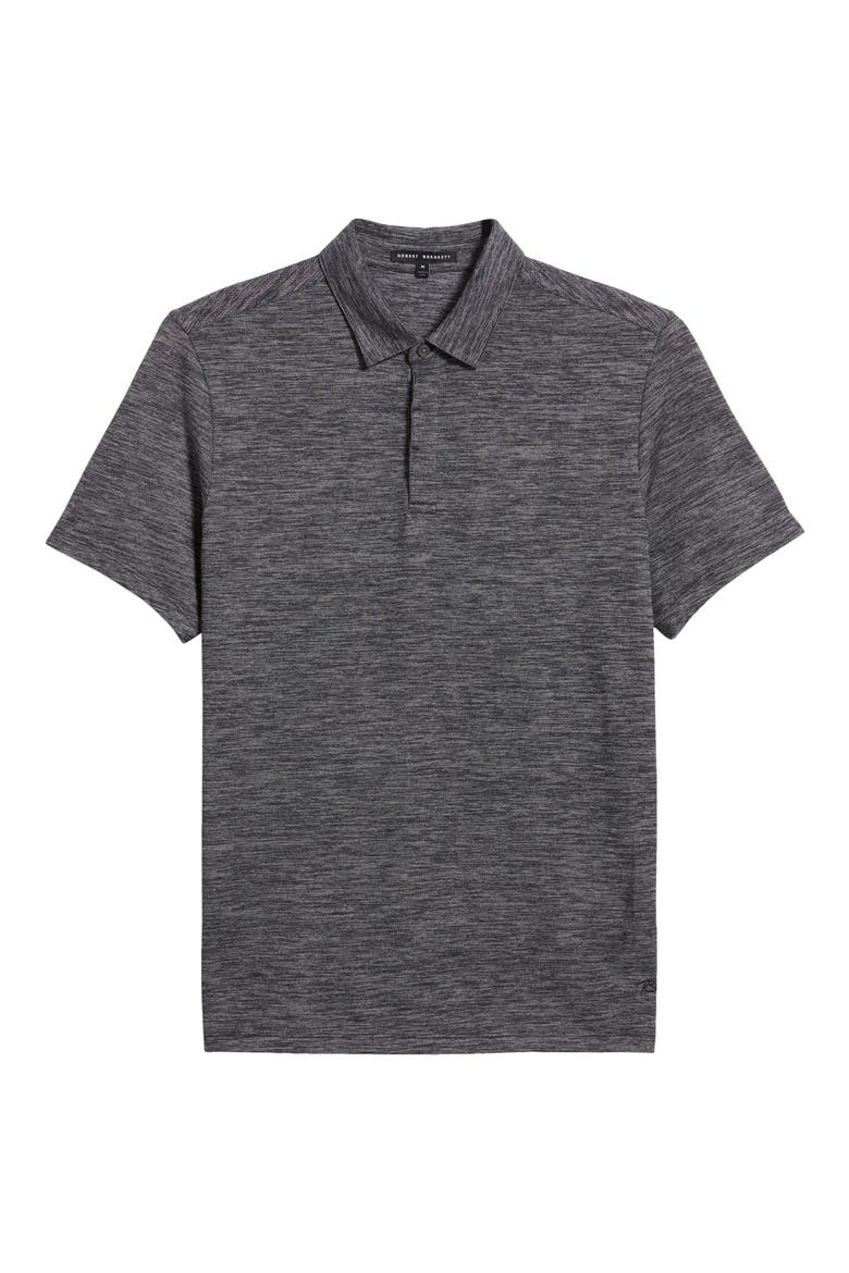 Payne Space Dye Jacquard Polo, Alternate, color, BLACK