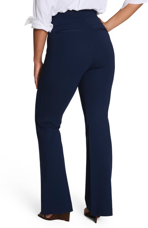Spanx Smooth Perfectfit Ponte Flare Pant In Blue