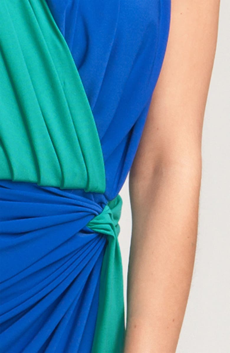 Maggy London Two Tone Sleeveless Jersey Dress, Alternate, color, 