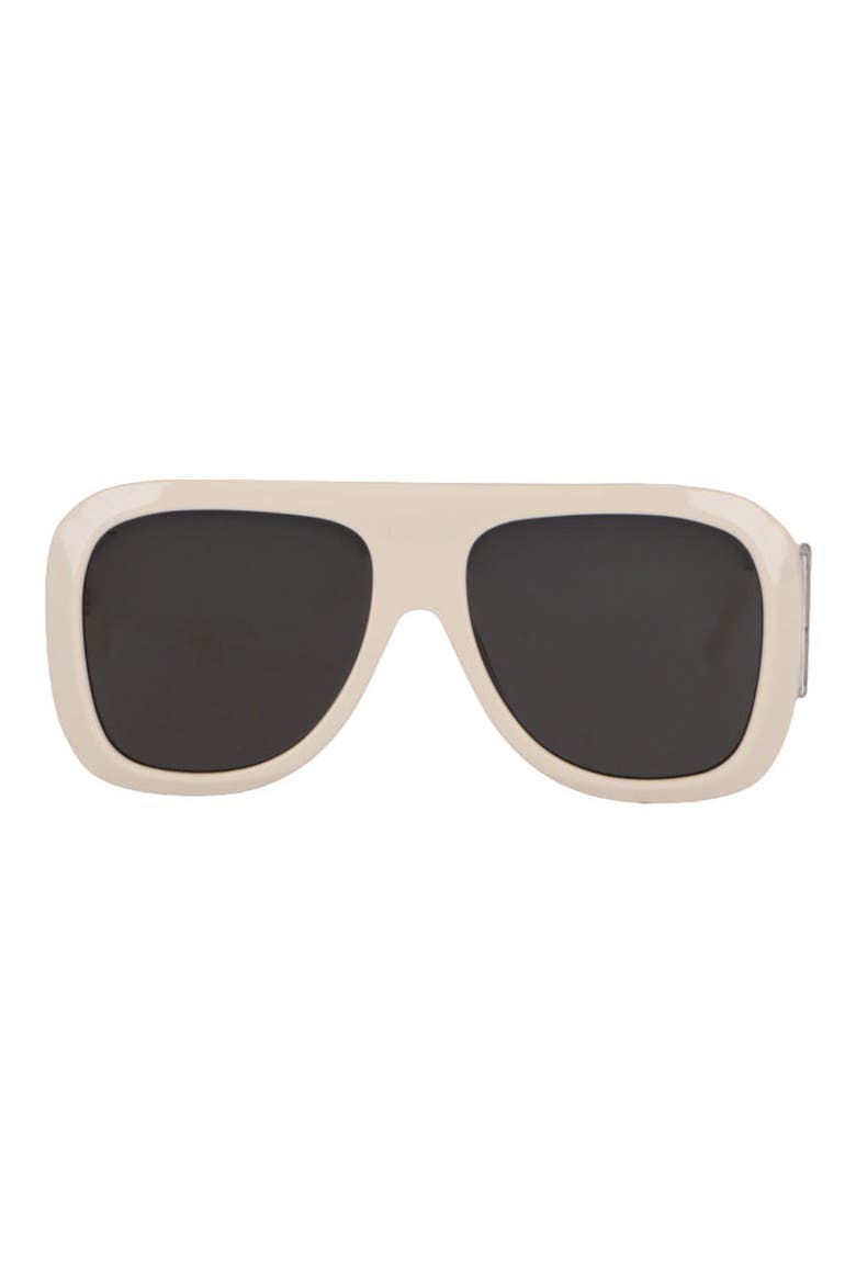 Sonoma Shield Sunglasses, Main, color, WHITE DARK GREY