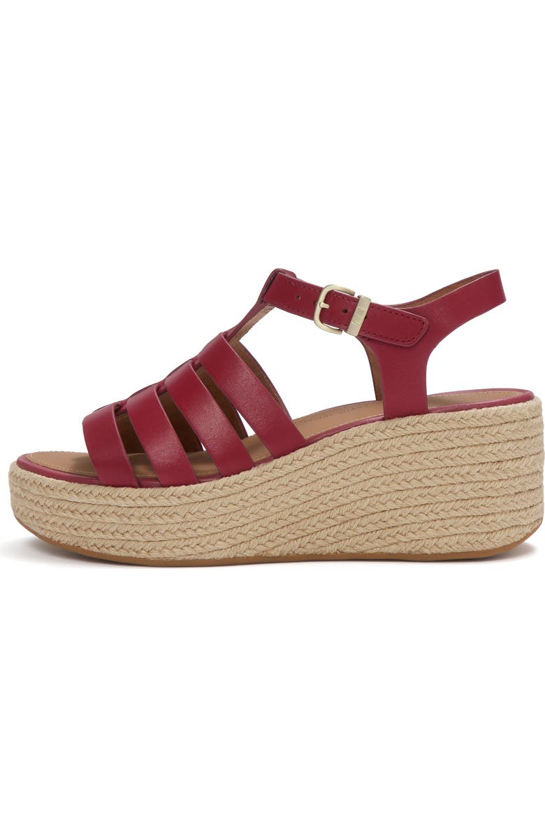 FitFlop Platfforms Espad. Fisherman S, Alternate, color, Burnt Berry