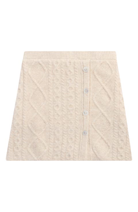 Kids' Cable Stitch Sweater Skirt (Big Kid)