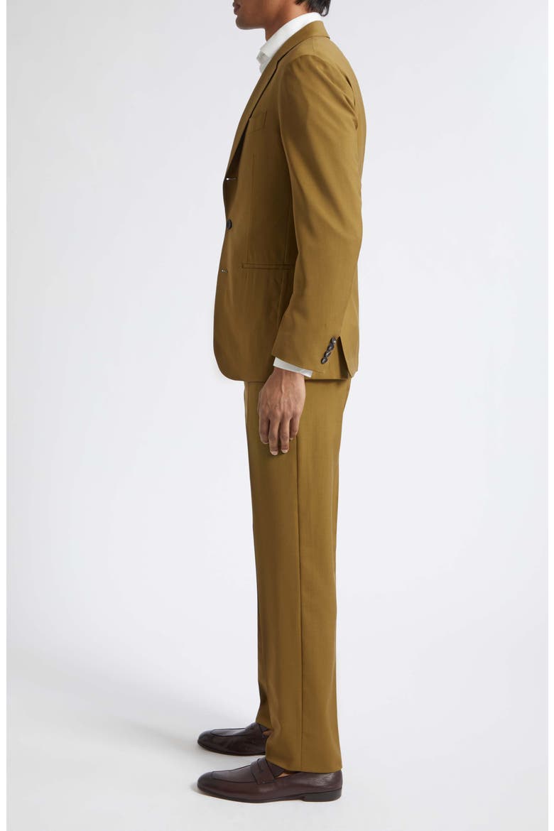Waverly High Twist Wool Suit, Alternate, color, CHARTREUSE