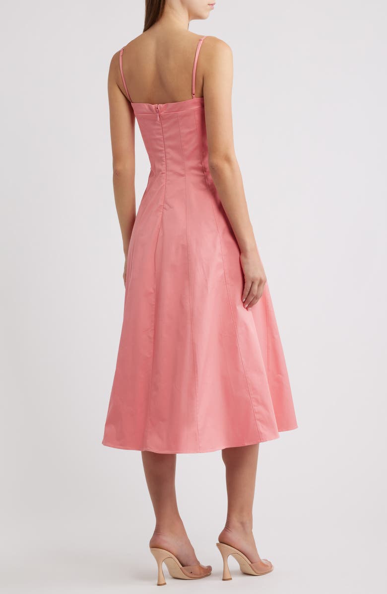 HOUSE OF CB Dolly A-Line Cocktail Dress, Alternate, color, Raspberry