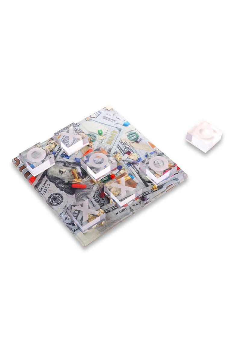 Acrylic Tic Tac Toe Set, Main, color, MULTI