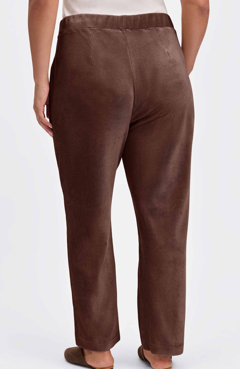 Foxcroft Caden Plush Corduroy Pants, Alternate, color, 