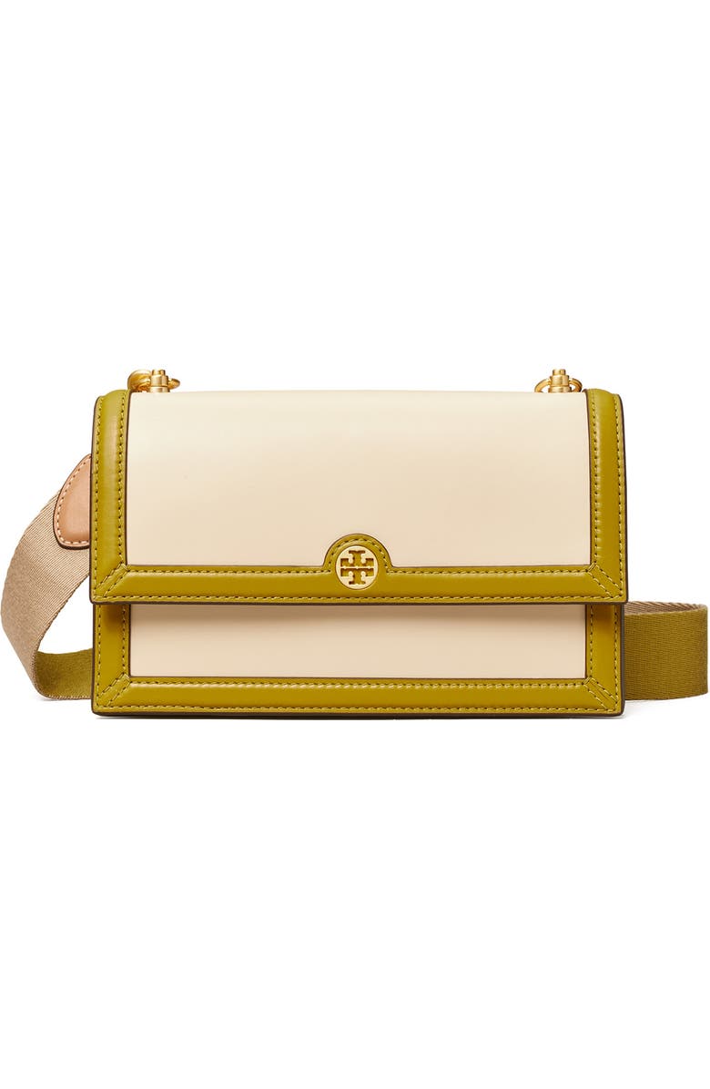 Tory Burch Colorblock Mini Shoulder Bag, Main, color,