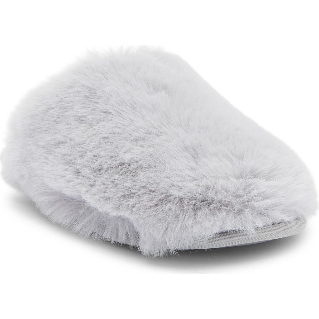 Rachel Roy Marta Faux Fur Slipper In Gray