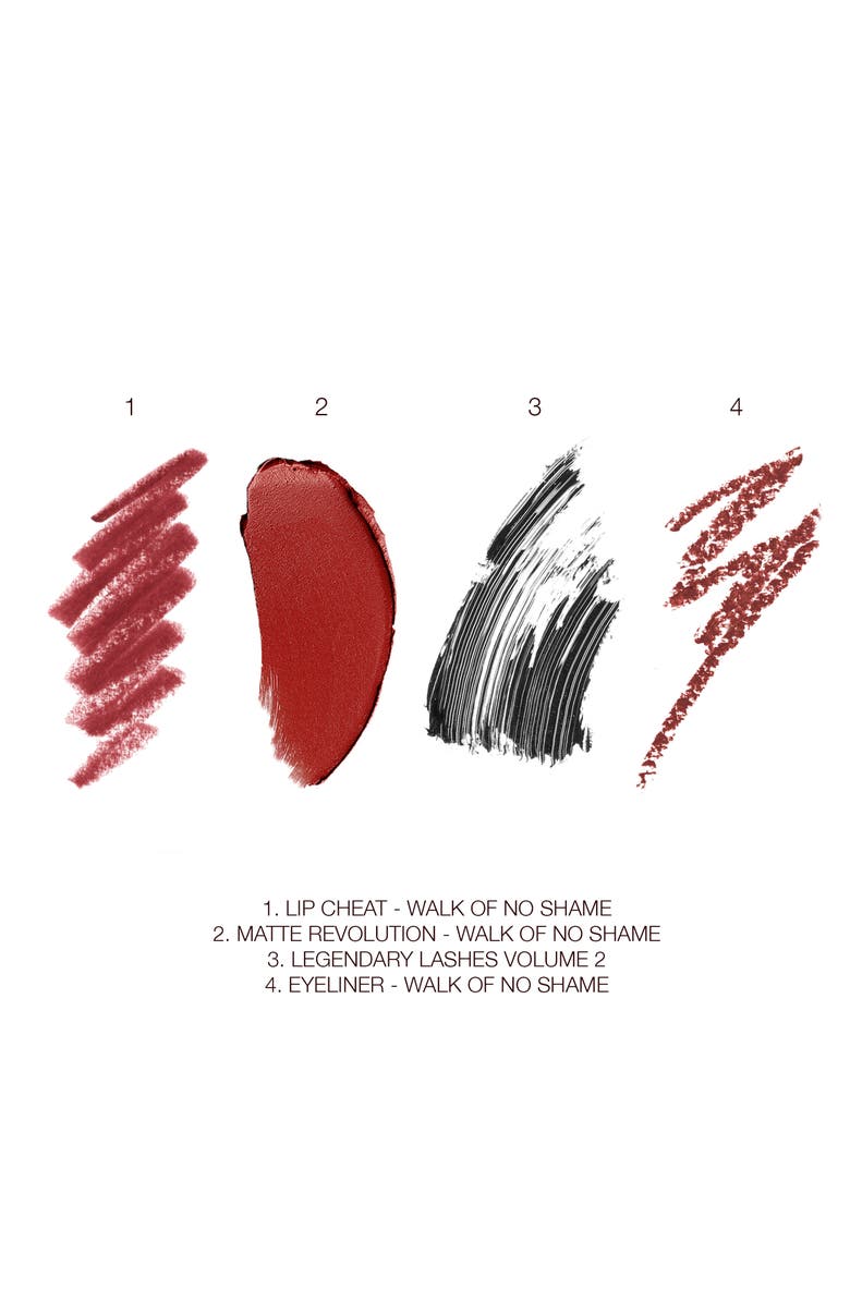 Charlotte Tilbury Walk of No Shame Lip & Eye Set, Alternate, color, 