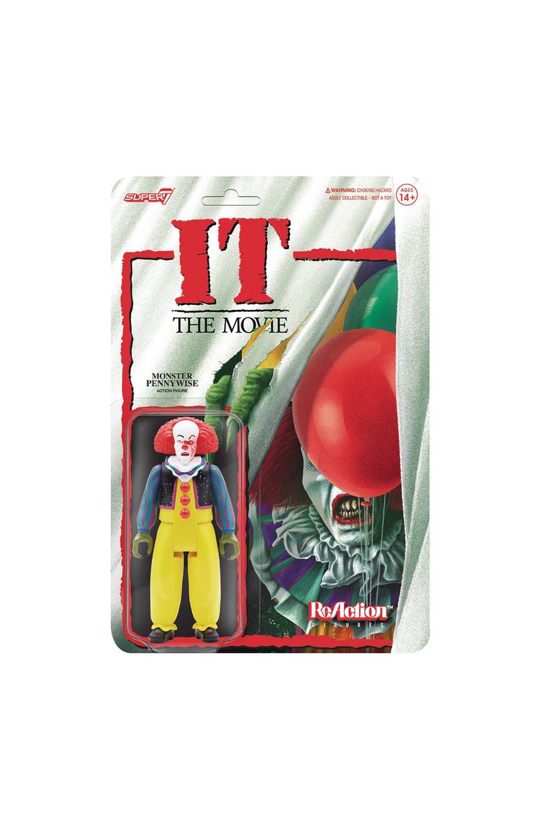 Funko Pennywise (Monster) (IT) ReAction Figure by Super7, Main, color, Multi-Color
