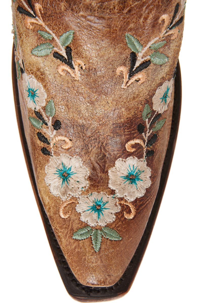 CORRAL Floral Embroidered Western Boot, Alternate, color,
