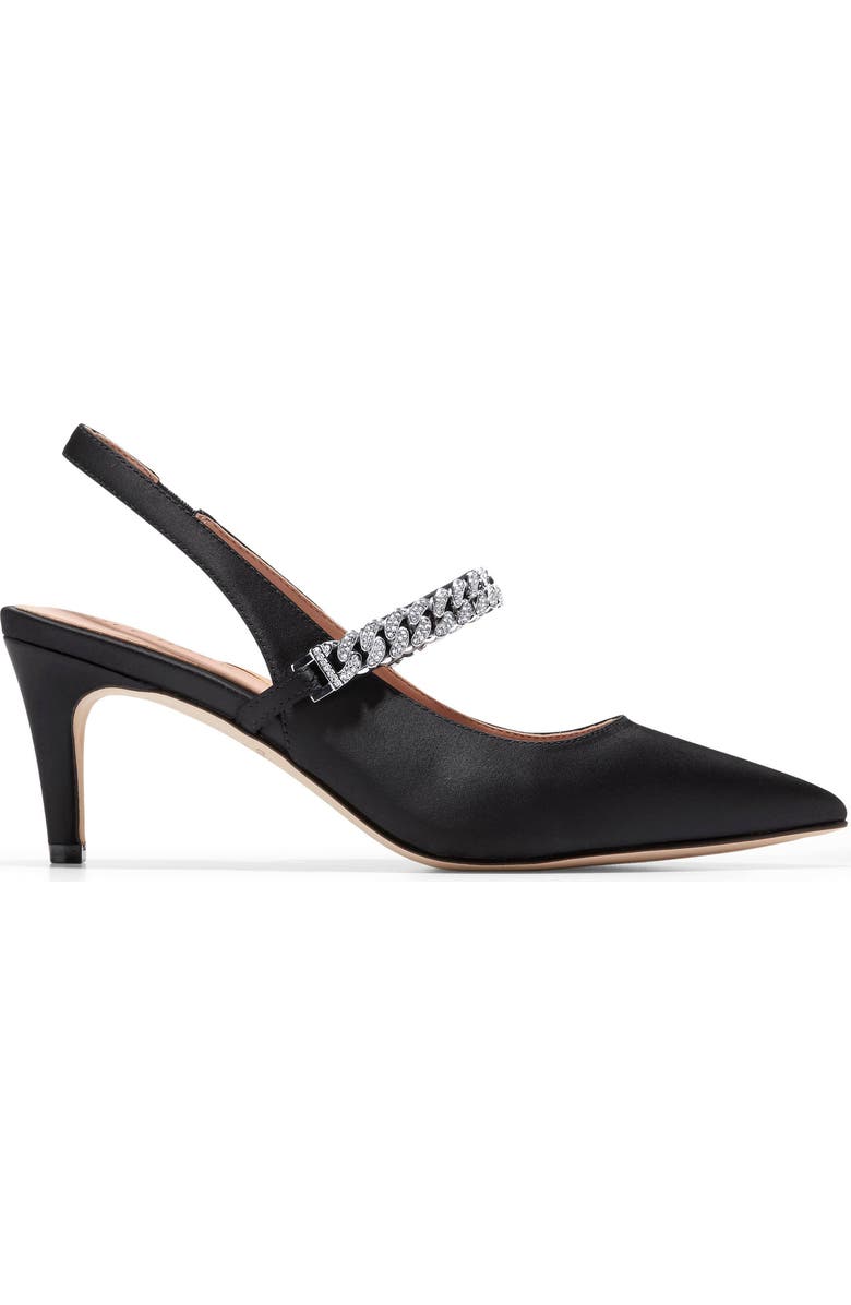 Cole Haan Vandam Crystal Chain Slingback Pump, Alternate, color,