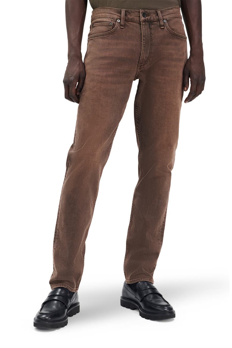 Fit 2 Authentic Stretch Infuse Slim Fit Jeans, Main, color, BROWNSTONE