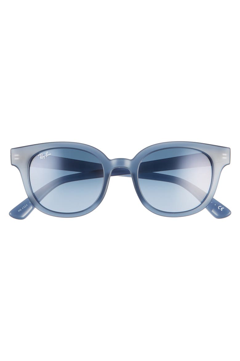 50mm Cat Eye Sunglasses, Alternate, color, TRANS BLUE