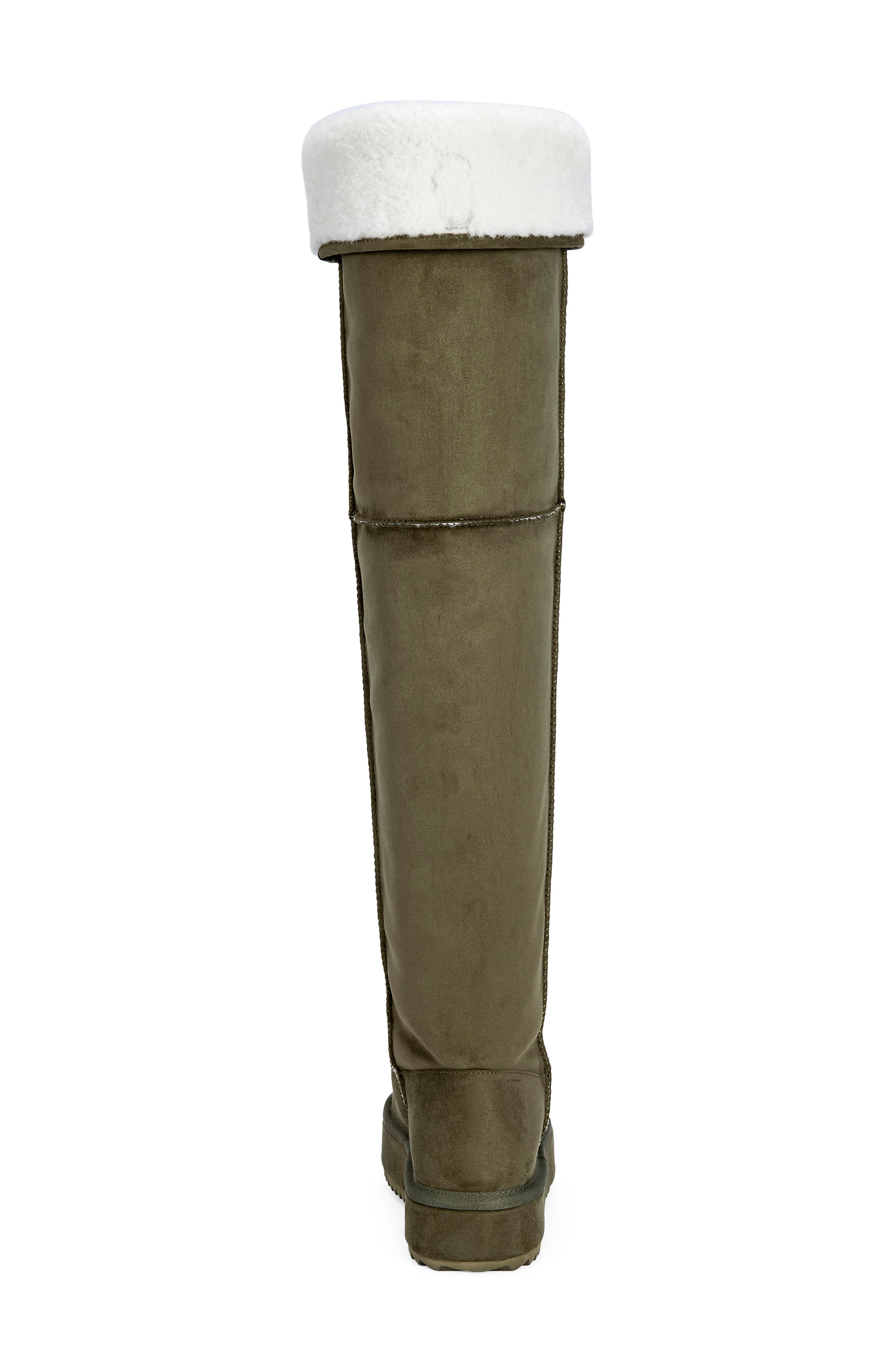 Marlow Over the Knee Boot, Alternate, color, OLIVE