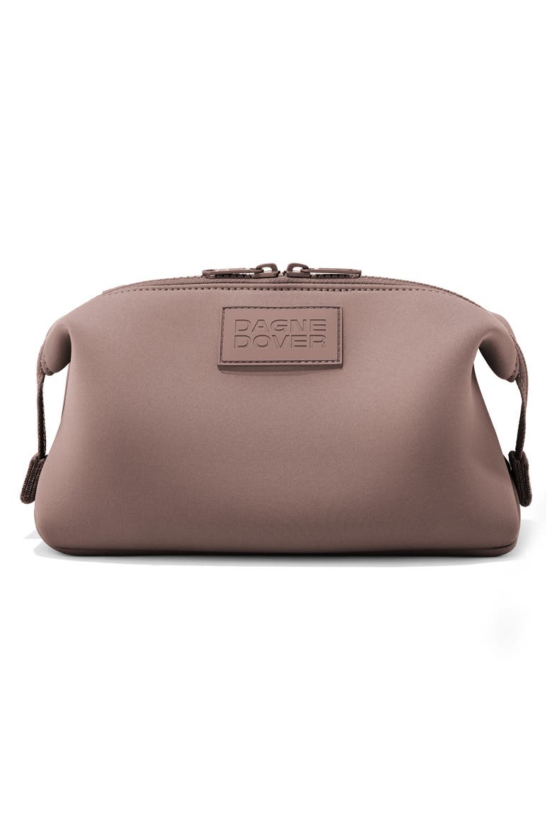 Hunter Large Neoprene Toiletry Bag, Main, color, DUNE