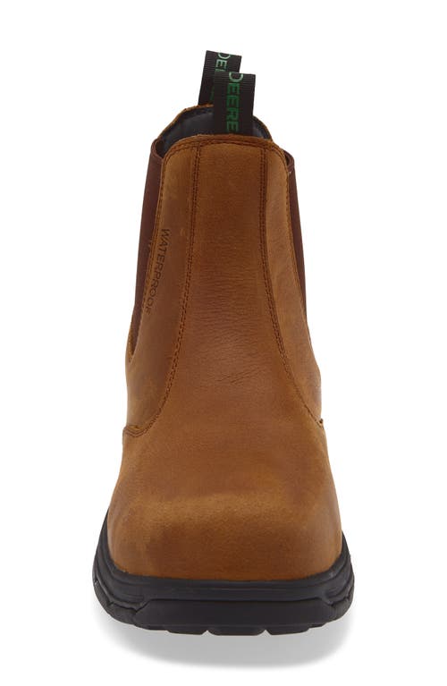 Skechers X John Deere Segment 2.0 Waterproof Chelsea Boot In Brown
