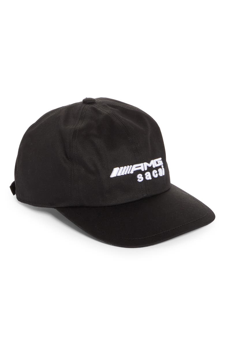 Sacai AMG Embroidered Logo Baseball Cap, Main, color,