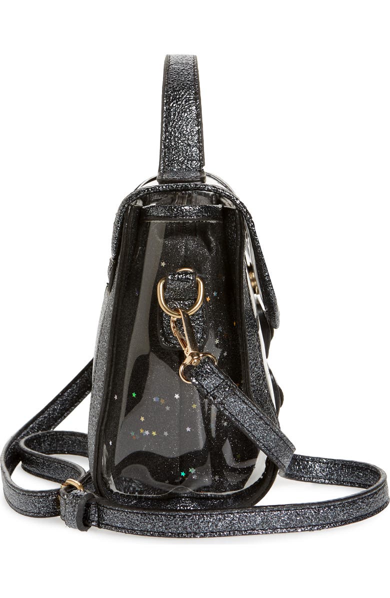 Knotty Translucent Top Handle Satchel, Alternate, color,