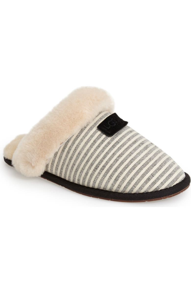 UGG<sup>®</sup> Australia 'Scuffette II Stripe' Slipper, Main, color,
