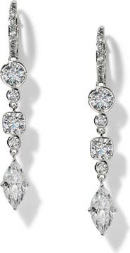 Nadri Delancey Linear Drop Earrings