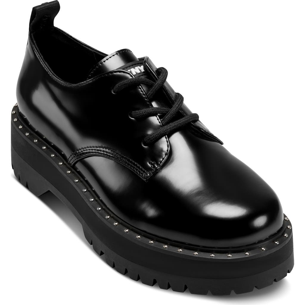 Dkny Bexina Lug Sole Loafer In Black