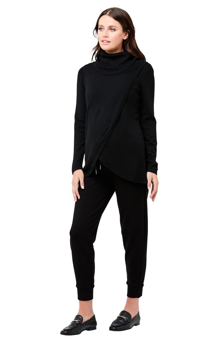 Ripe Maternity Cowl Neck Maternity/Nursing Sweater, Alternate, color,