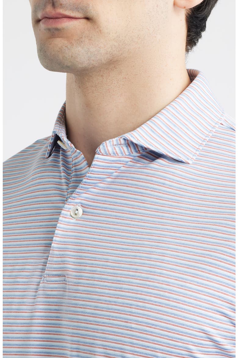 Alda Performance Jersey Golf Polo, Alternate, color, BLUE FROST