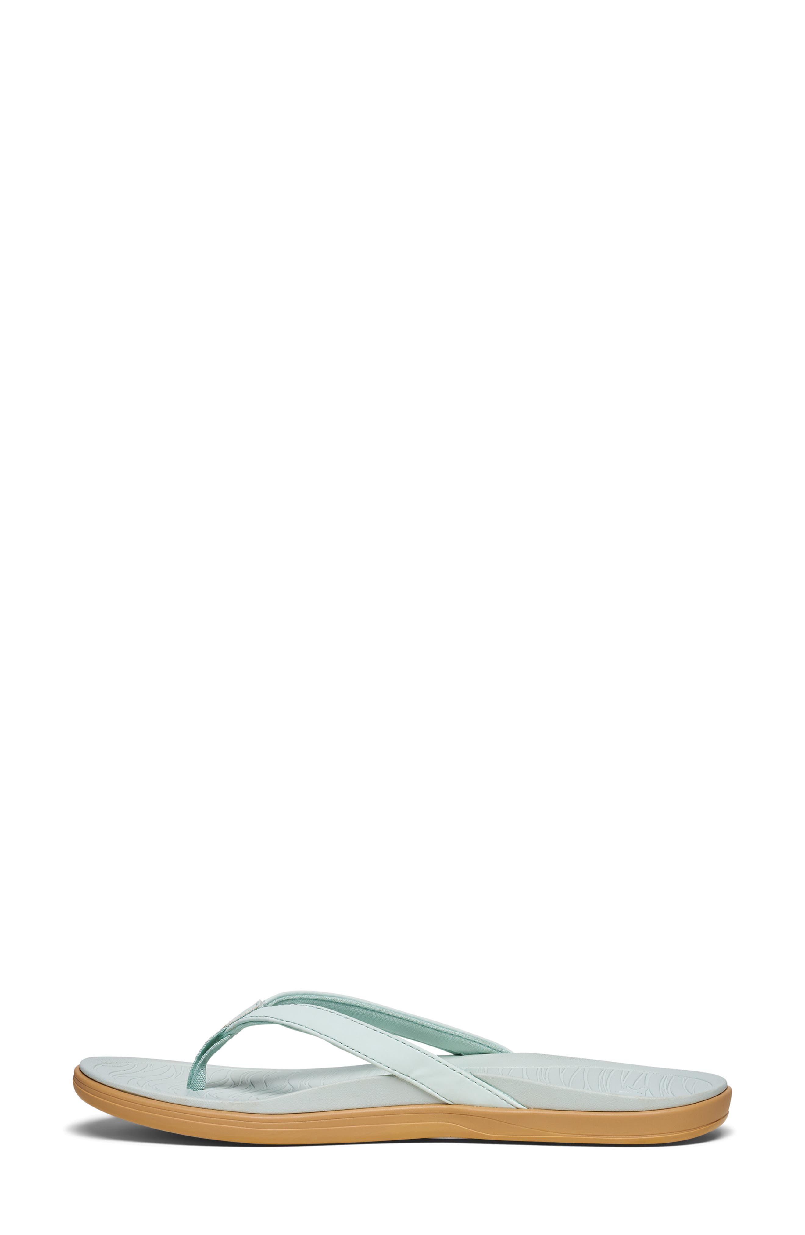Wave Whisper Flip Flop, Alternate, color, SPA BLUE