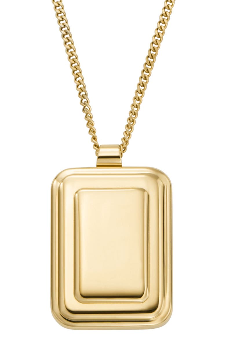 Raquel Pendant Necklace, Main, color, GOLD