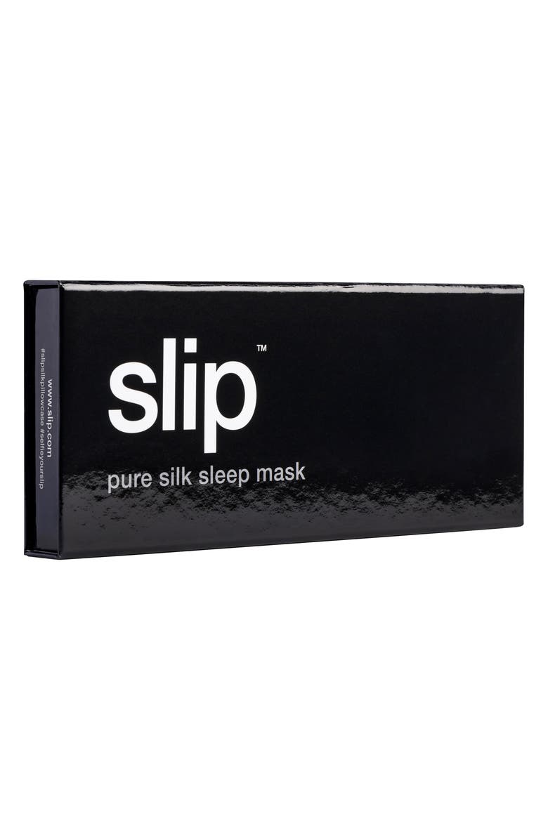 slip Pure Silk Sleep Mask, Alternate, color, Black