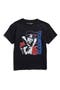 Kids' Ice Cube Peace Sign Cotton Graphic T-Shirt