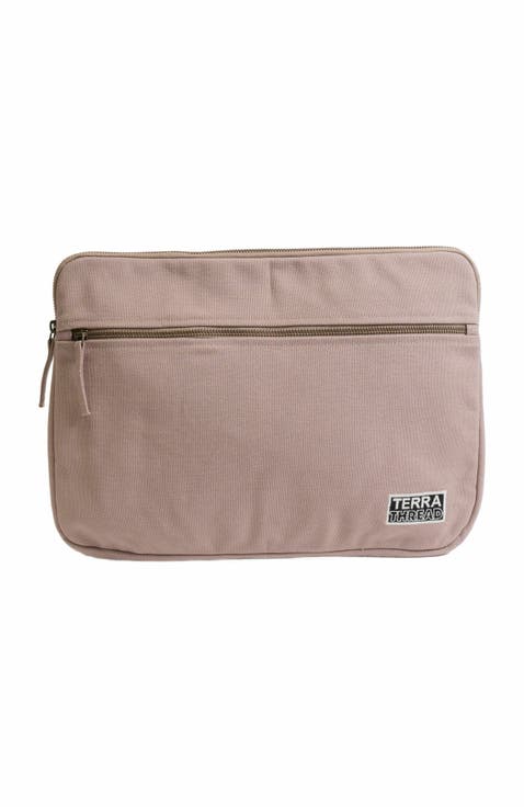 15.6-Inch Organic Cotton Laptop Sleeve