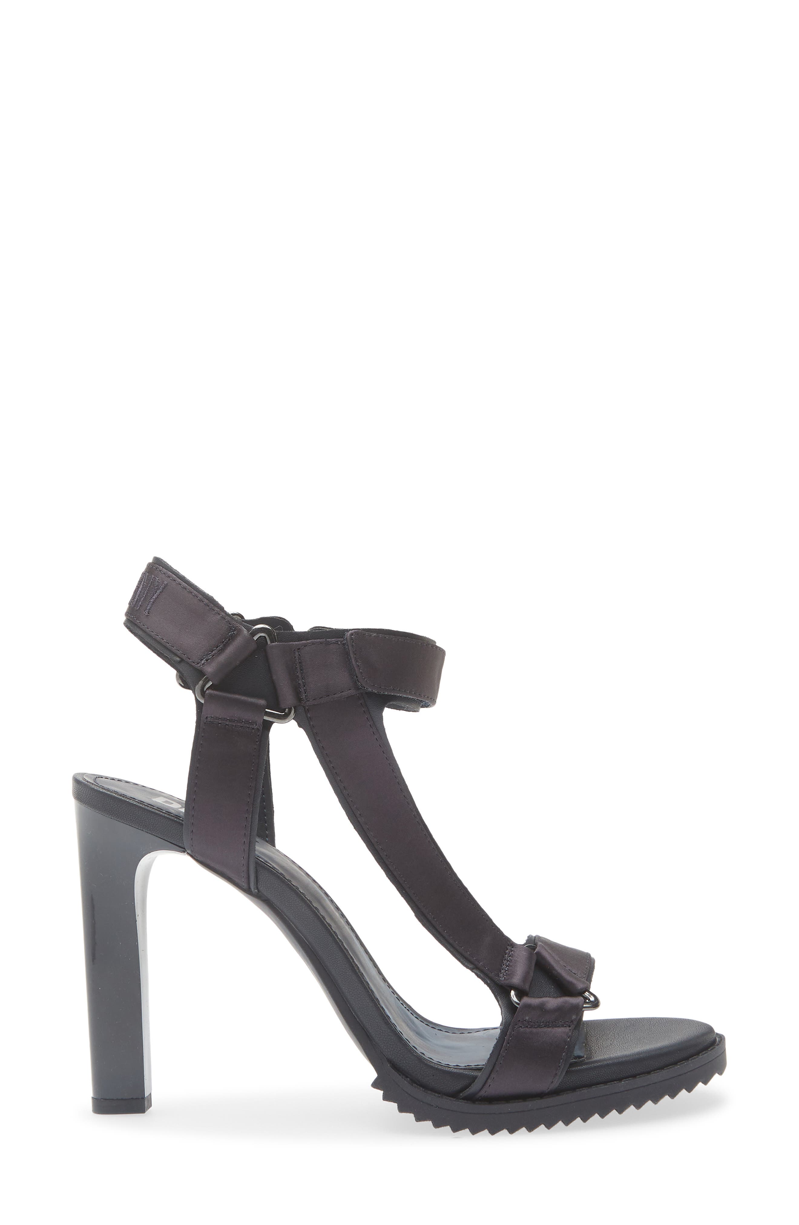 DKNY Bayli Ankle Strap Sandal, Alternate, color, Navy