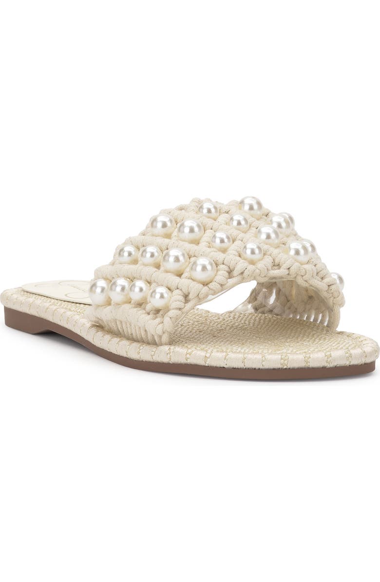 Jessica Simpson Brennara 2 Beaded Slide Sandal, Main, color,