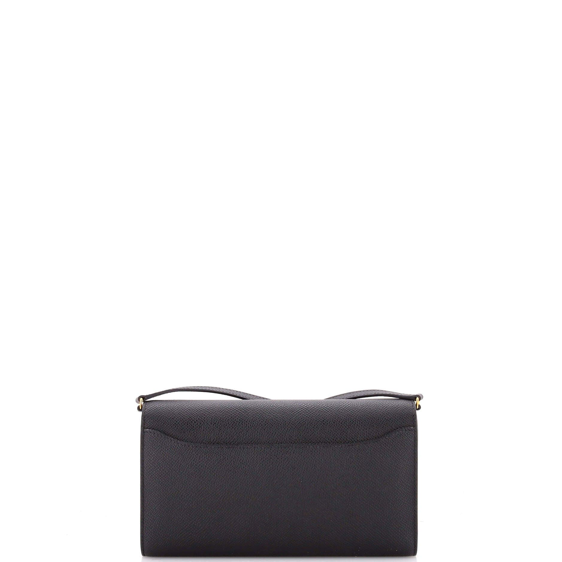 Pre-Owned Hermes Constance To Go Wallet Epsom, Alternate, color, 