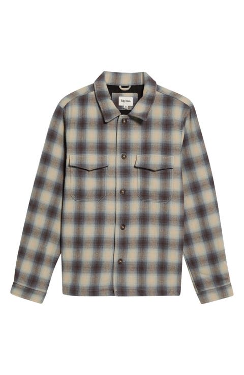 Polar Bond Long Sleeve Cotton Flannel Button-Up Shirt