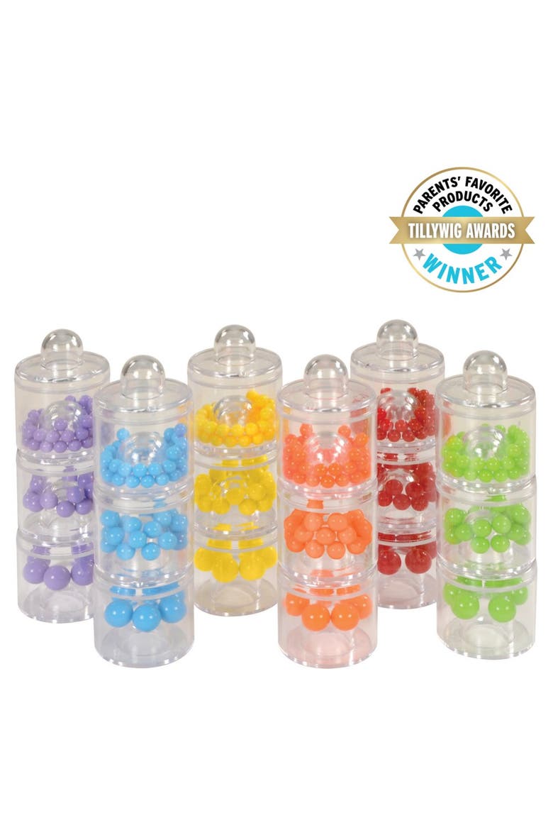 Sound and Sort Stackers - Set of 18, Main, color, Multicolor