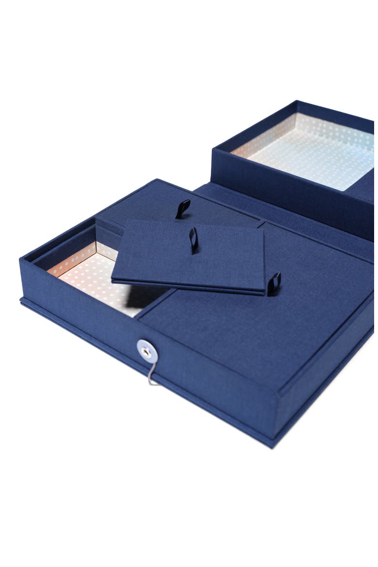 Story Vault Keepsake Box, Alternate, color, BLUE, CORAL