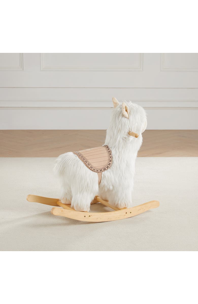 Wonder & Wise by Asweets Alpaca Rocker Toy, Alternate, color, Multi
