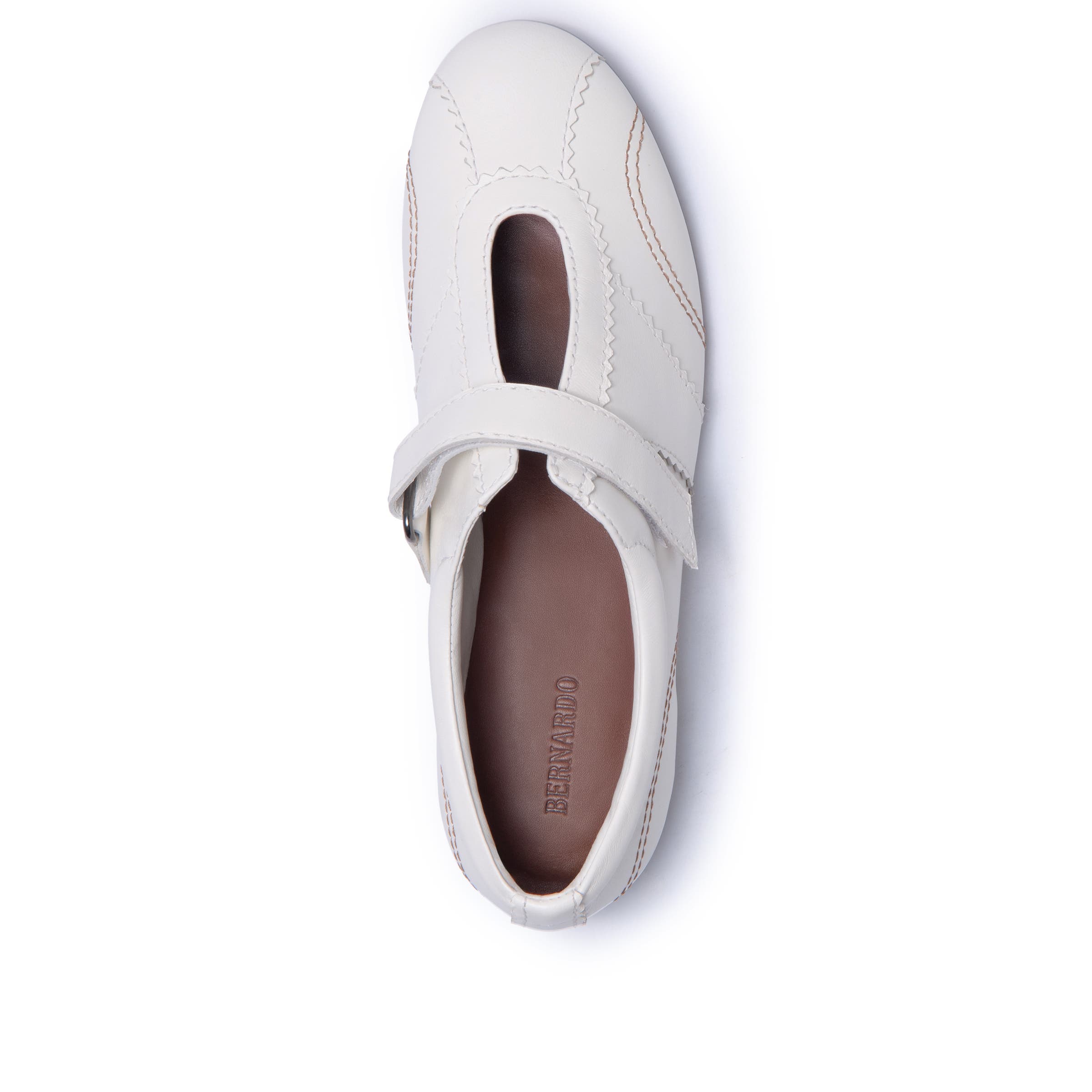 Bernardo Footwear Bozano Mary Jane Sneaker, Alternate, color, White